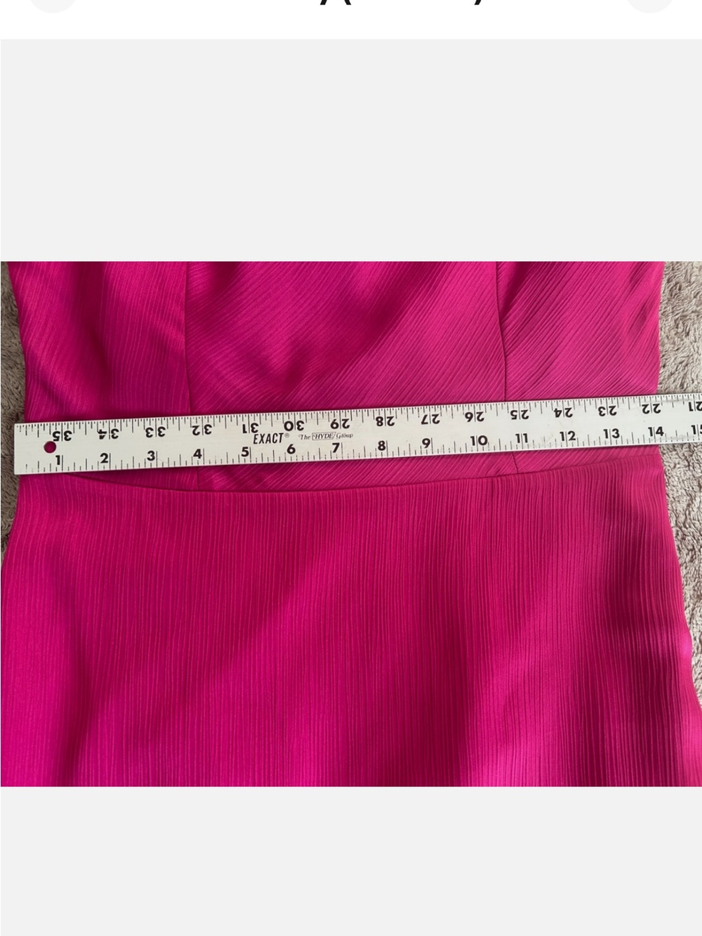 Sachin + Babi One-Shoulder Hot Pink Evening Gown - Picture 15 of 16